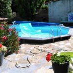 a vendre maison de village avec jardin, piscine et vue, Courniou, Hérault, te koop Languedoc